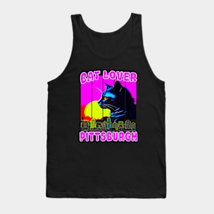 Cat Lover PIttsburgh Pennsylvania Home Pride Tank Top